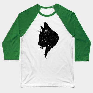 space cat shirt design Baseball T-Shirt